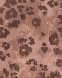 Girls Leopard Print Denim Skirt - Brown