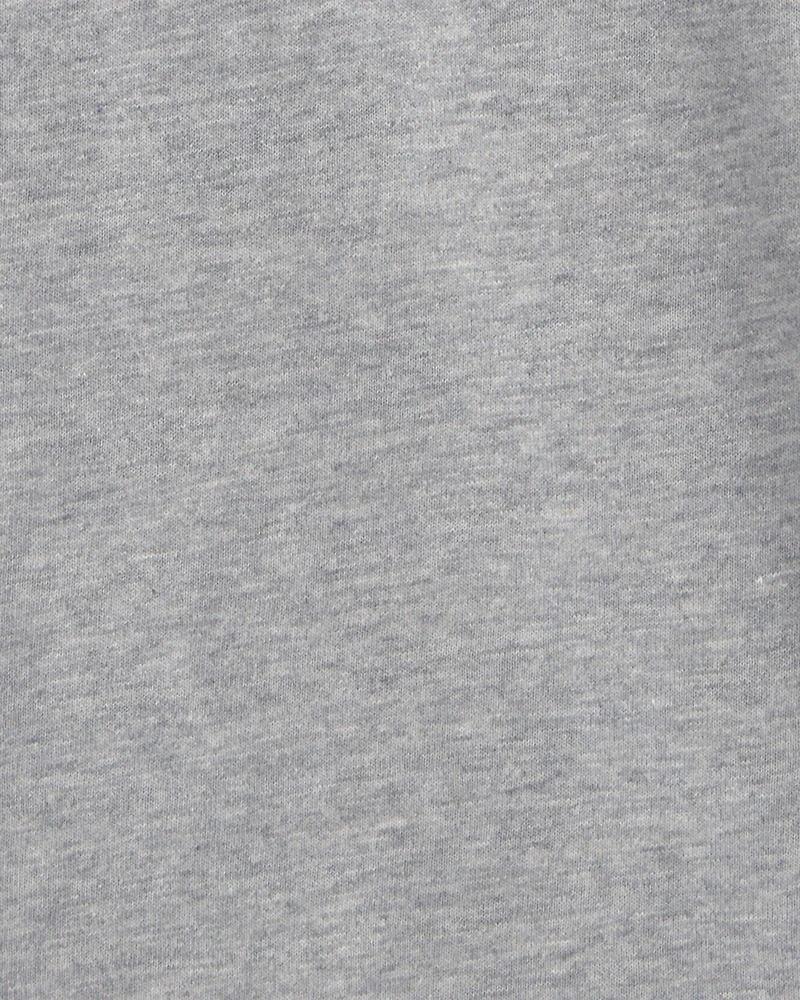 Boys Striped Polo Shirt - Grey/Navy Blue
