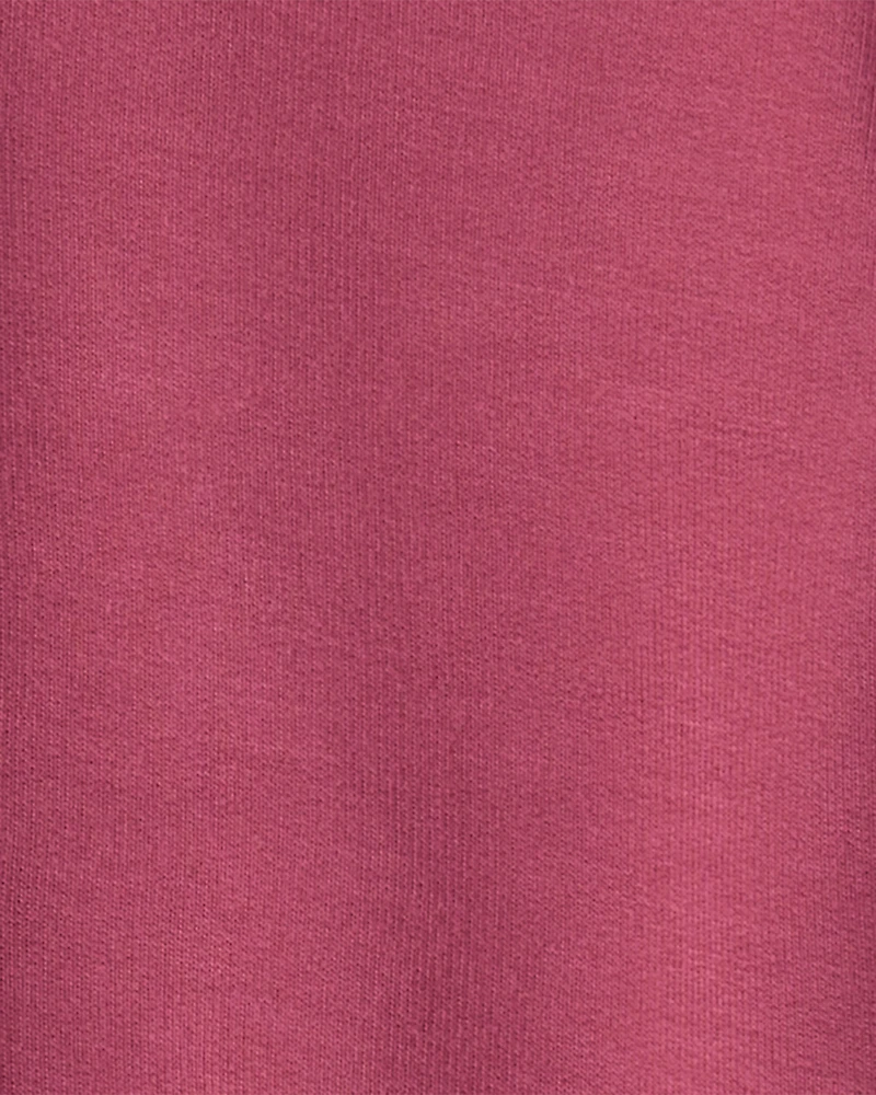 Baby Girl 2-Piece PurelySoft Long-Sleeve Tee & Pant Set - Burgundy