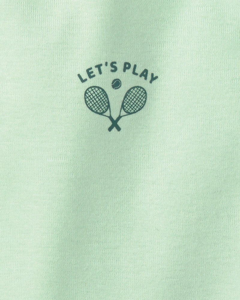 Baby 5-Pack Sports Multipack Bodysuits - Green/White