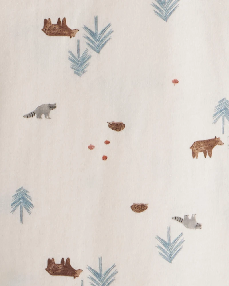 Toddler Boy 3-Piece Sherpa Vest Outfit Set