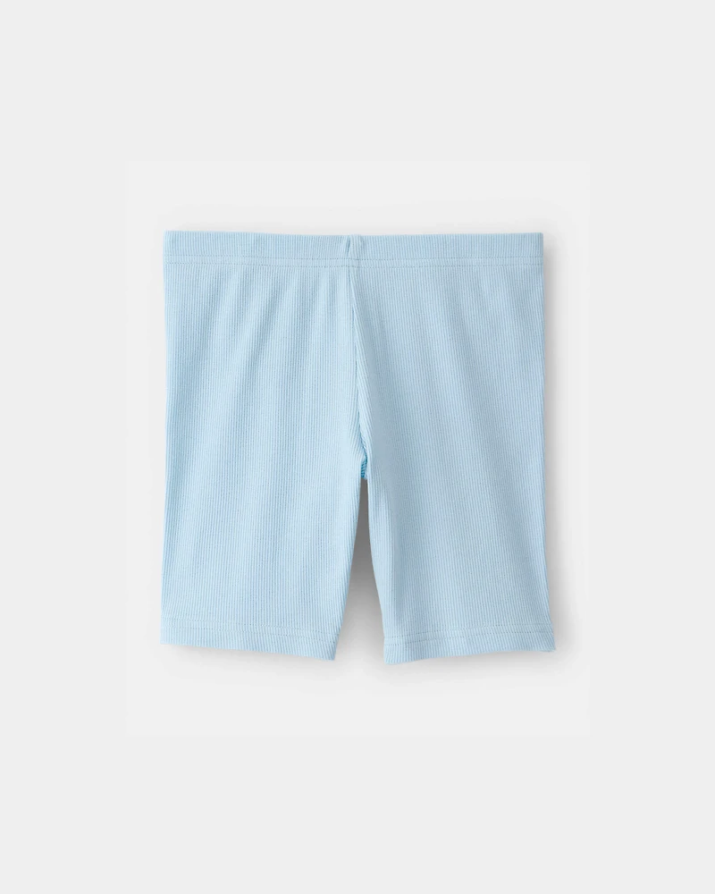 Girls Bike Shorts - Blue
