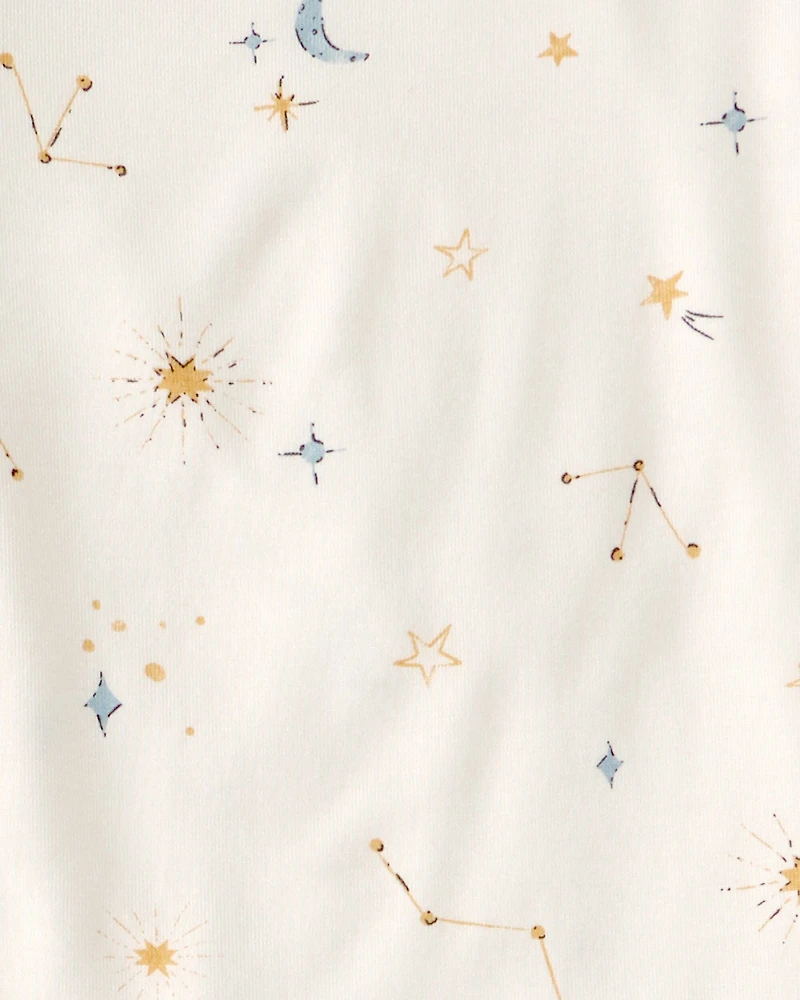 Toddler Constellation PurelySoft 2-Piece Pajama Set - Cream