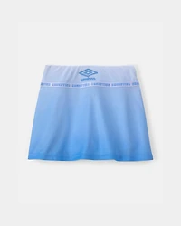 Girls Umbro Argentina Active Skort - Light Blue/White