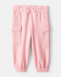 Baby Girl 2-Piece DayDream Fleece Ballet Long-Sleeve Hoodie & Pant Set - Pink