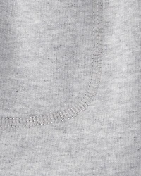 Baby Boy French Terry Shorts - Grey