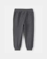 Toddler Boy French Terry Joggers - Grey