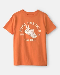 Boys Sneaker Graphic Tee - Orange