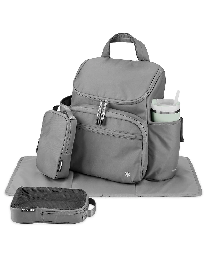 Forma Next Backpack Diaper Bag - Grey
