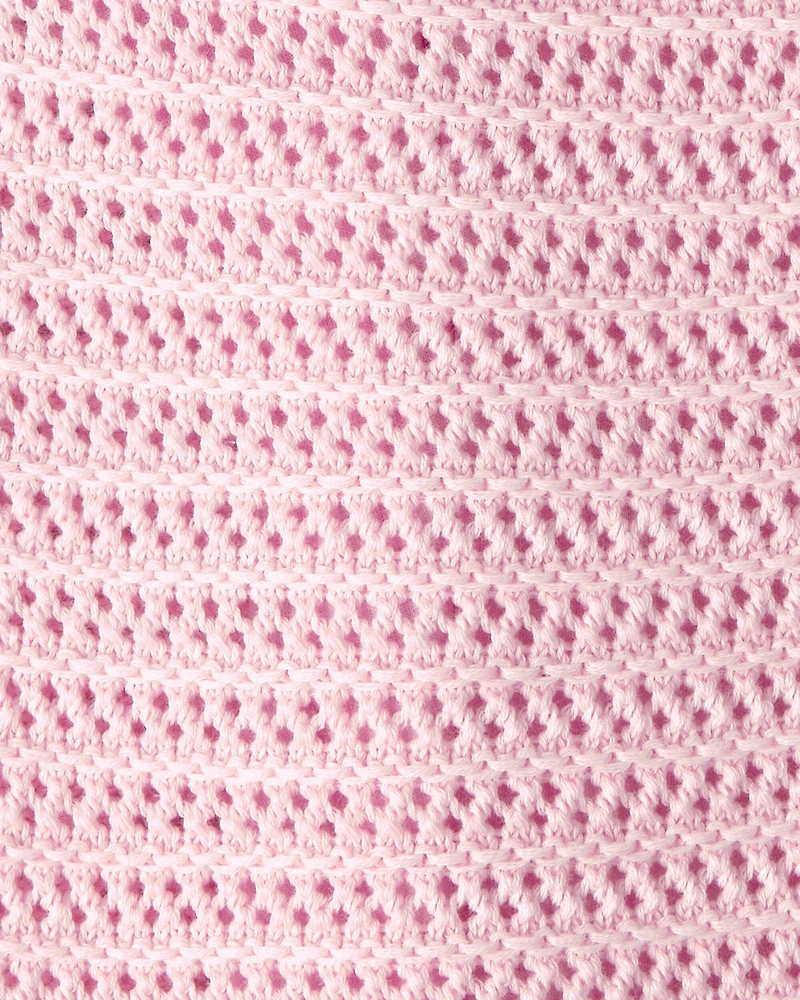 Girls 2-Piece Sweater Top Set - Pink