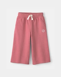 Baby Girl OshKosh Logo Fleece Drawstring Pants - Pink