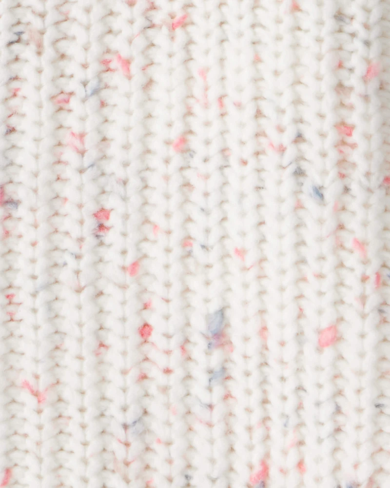 Baby Girl Cardigan Sweater - Cream