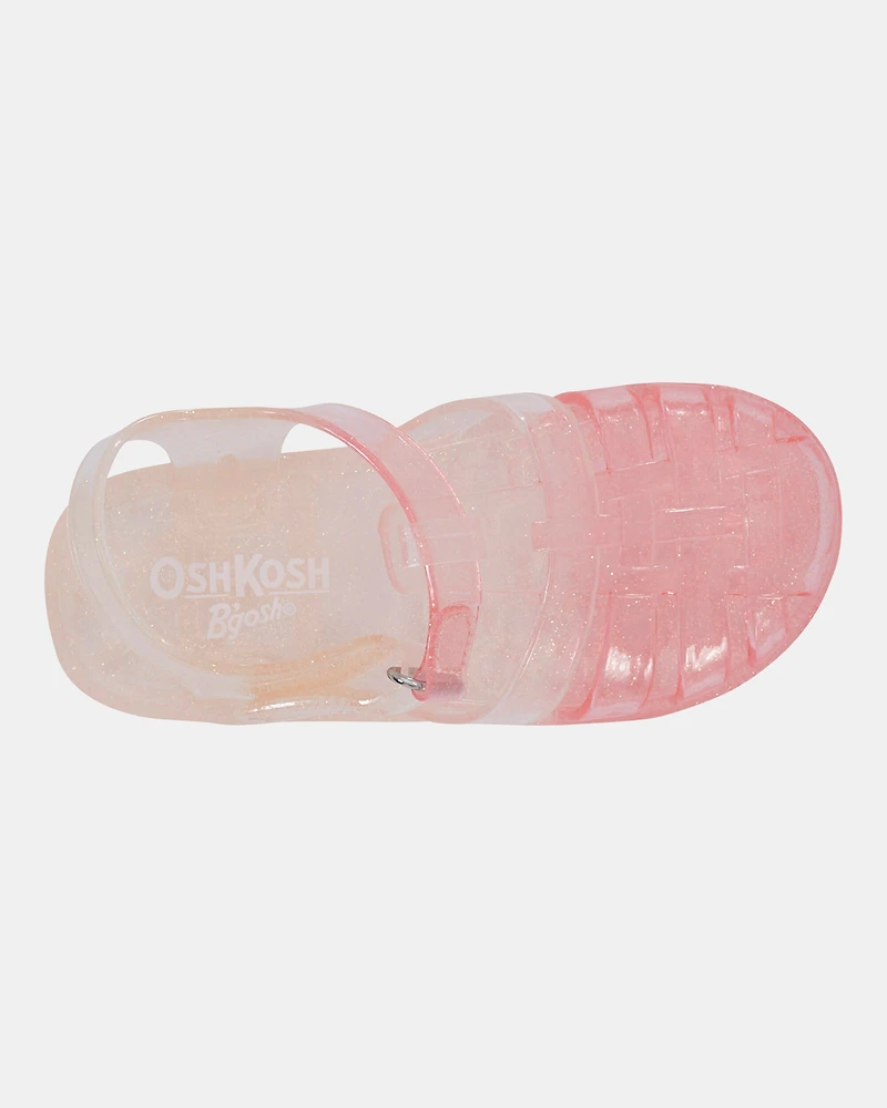 Toddler Girl Casual Jelly Fisherman Sandals - Pink