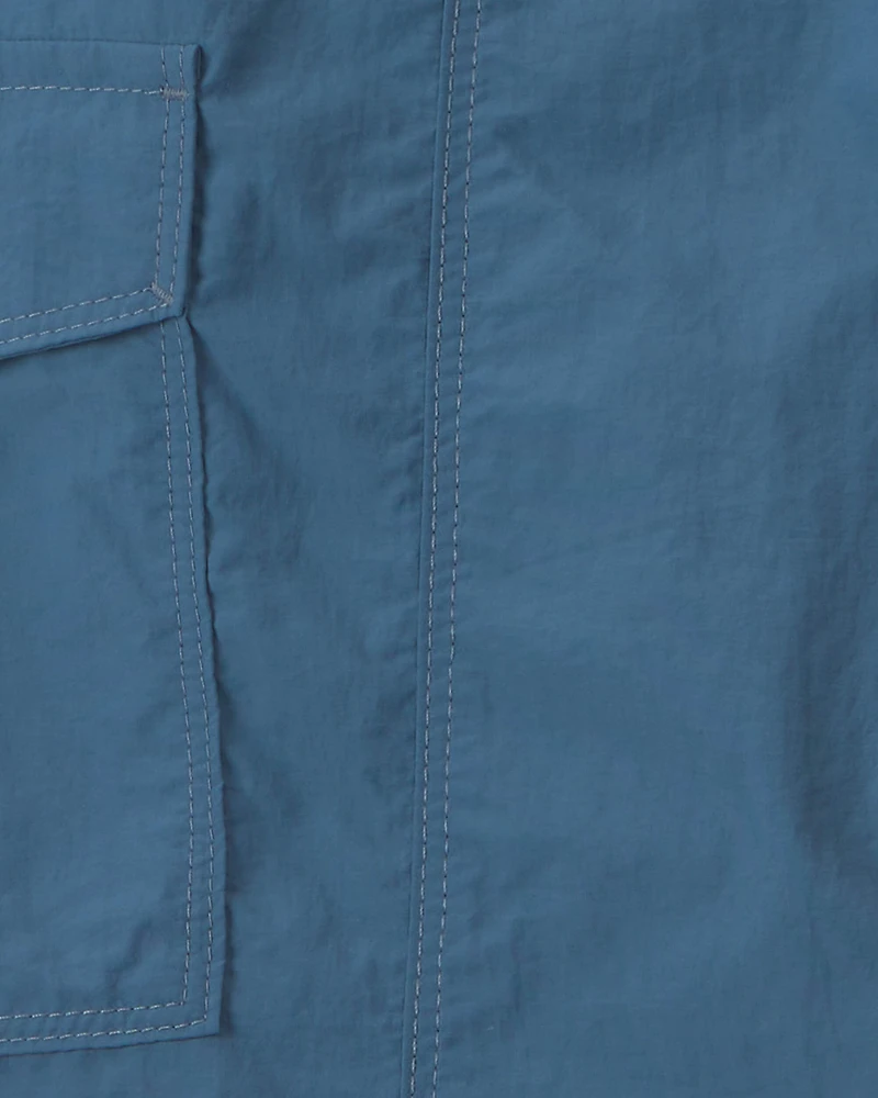 Girls Cargo Joggers - Navy Blue
