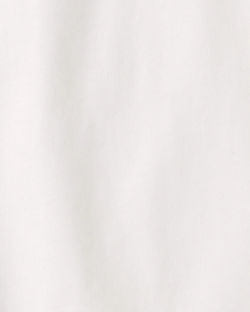 Girls 2-Piece Sweater Top Set - White