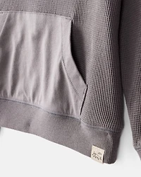 Toddler Boy Waffle Knit Long-Sleeve Tee & Pant Set - Grey