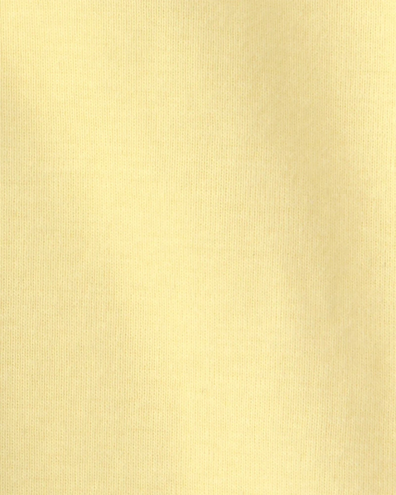 Baby Girl 3-Piece Lemon Top, Bodysuit & Short Set - Yellow/Ivory