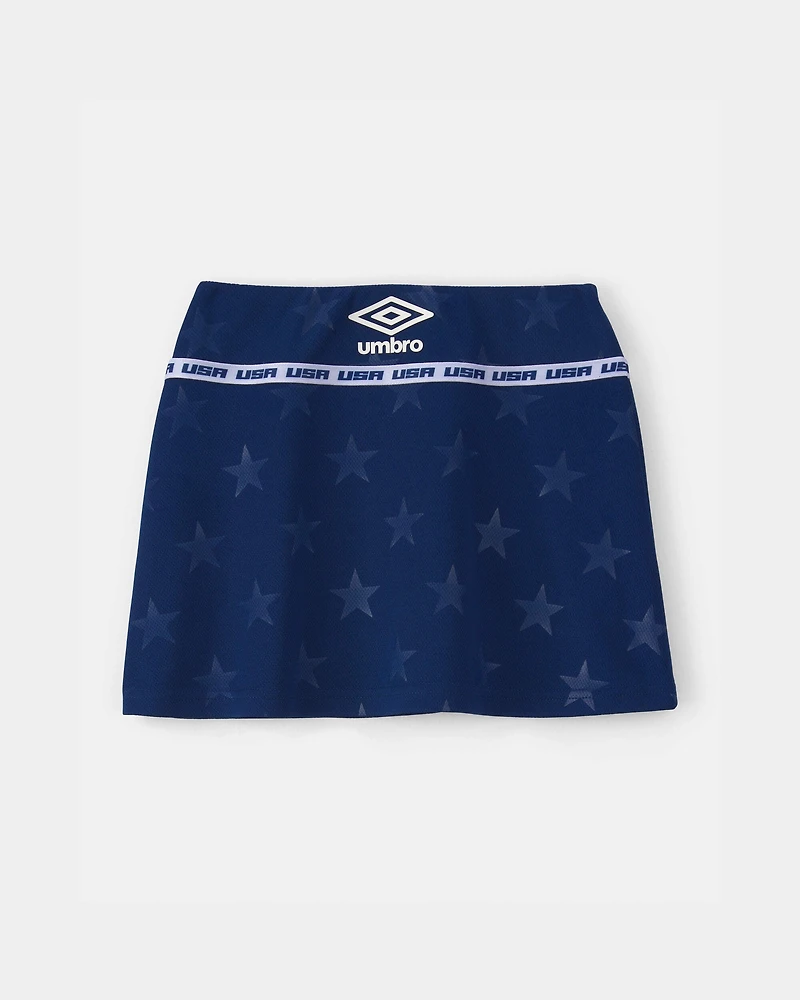 Toddler Girl Umbro USA Active Skort - Navy Blue