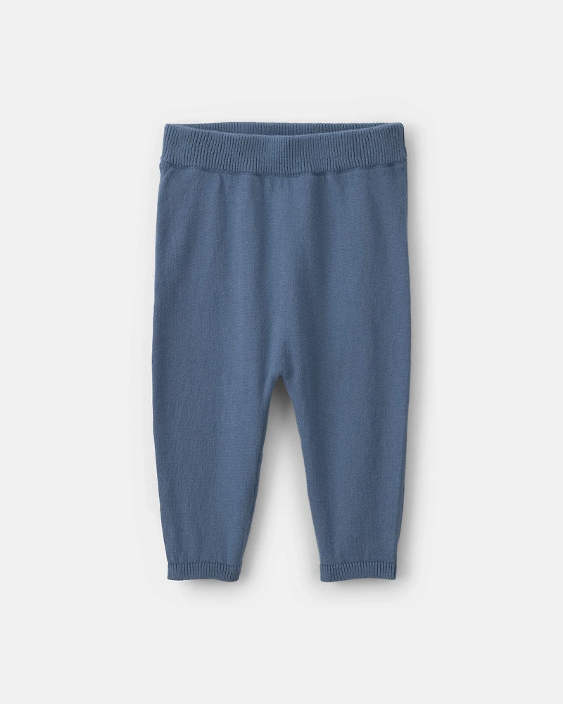 Baby Boy 2-Piece Train Long-Sleeve Top & Pant Set - Blue