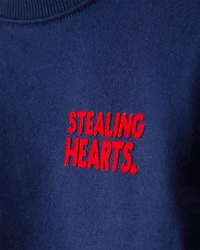 Baby Boy Valentine's Day 2-Piece Heart French Terry Long-Sleeve Tee & Pant Set - Blue