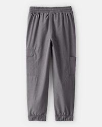 Boys Active Woven Joggers - Grey
