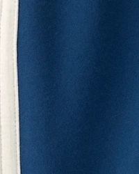 Baby Boy French Terry Pants - Navy Blue