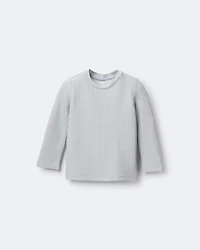 Toddler Long-Sleeve Relaxed Tee - Light Blue