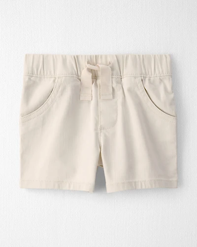 Toddler Boy Organic Cotton Twill Shorts