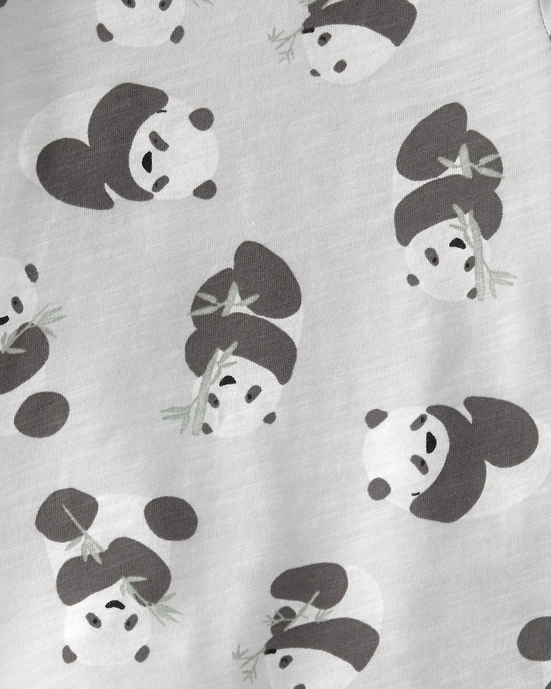 Baby 2-Piece Organic Cotton Shortall Set