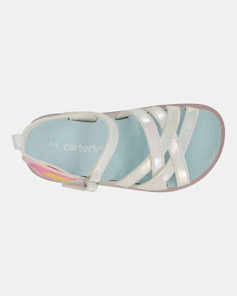 Toddler Butterfly Light-Up Sandal