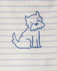 Baby Girl 5-Pack Swan Multipack Bodysuits - Purple/Blue