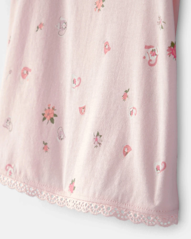 Baby Girl Floral Top - Pink