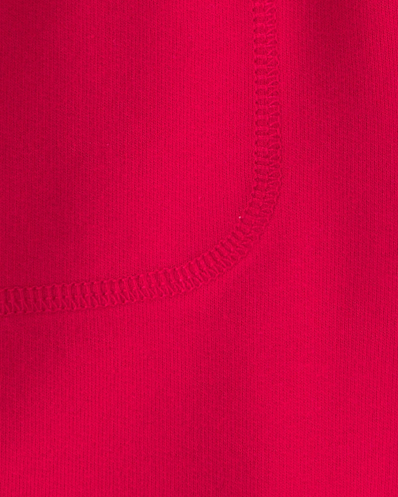 Toddler Boy French Terry Shorts - Red