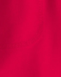 Toddler Boy French Terry Shorts - Red