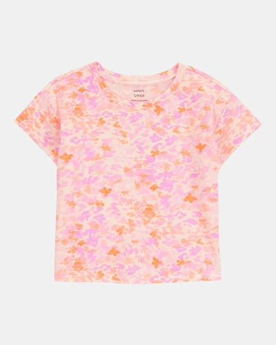 Kid Floral Short-Sleeve Tee