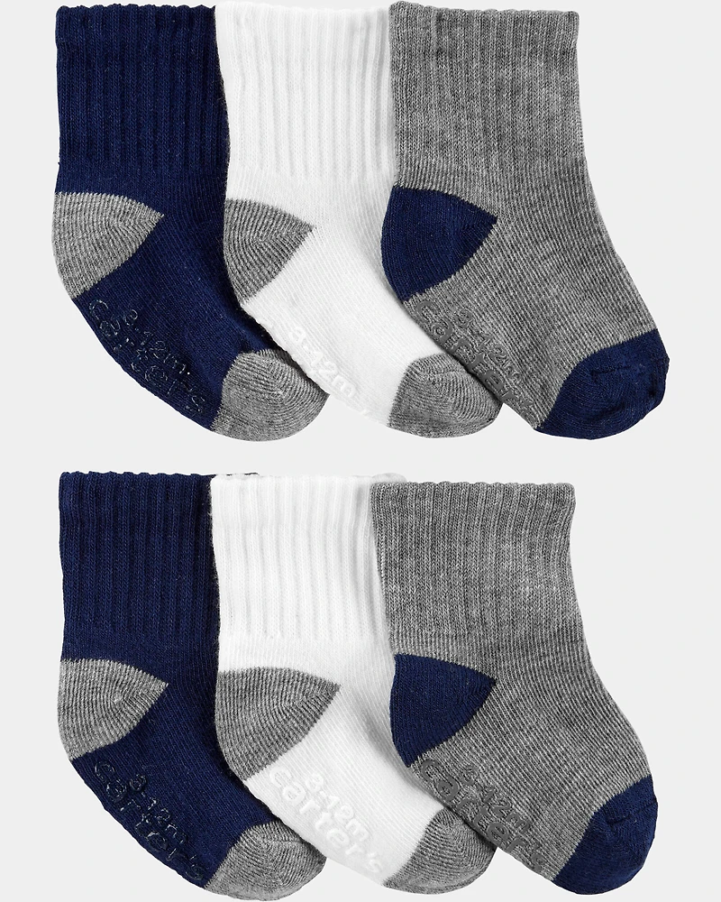Toddler Boy 6-Pack Ankle Socks