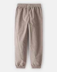 Boys Corduroy Joggers - Grey