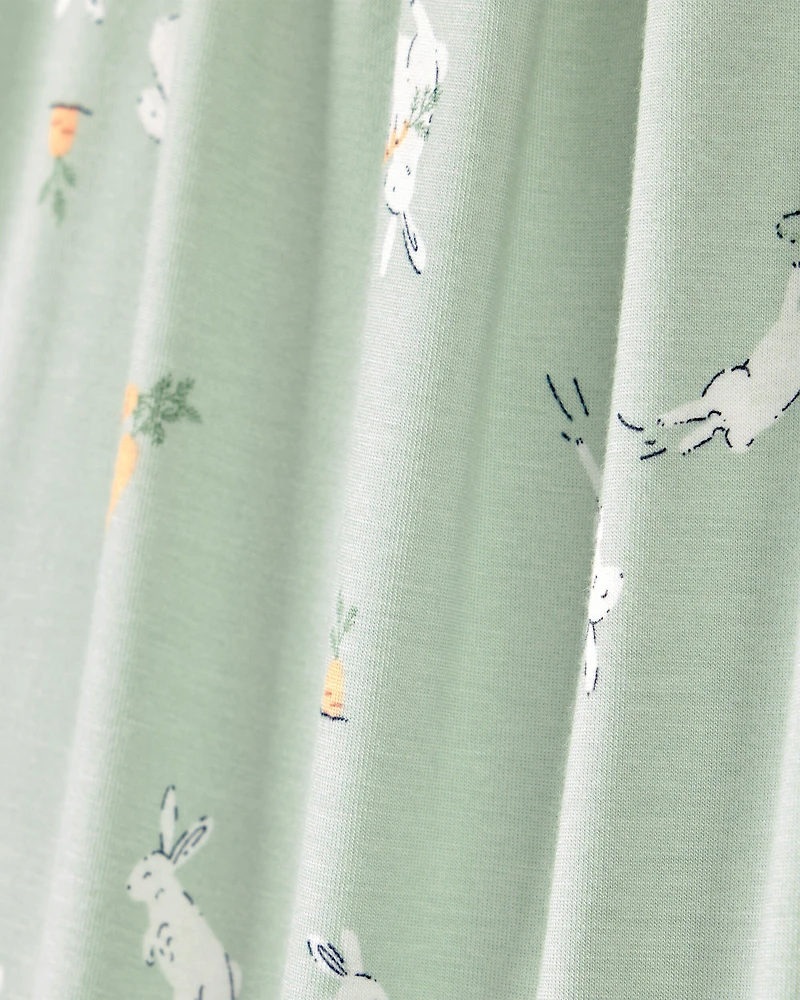 Toddler Easter Bunny PurelySoft 2-Piece Pajama Set - Green