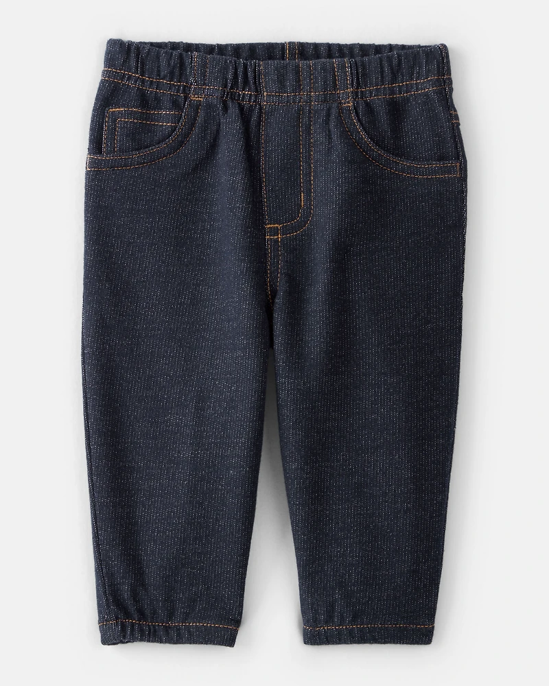 Baby Boy 3-Piece Cactus Fleece Zip-Up Jacket Outfit Set