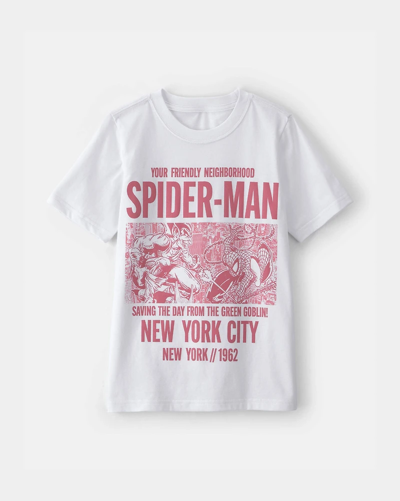 Boys ©Marvel Spider-Man Graphic Tee - White