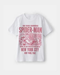 Boys ©Marvel Spider-Man Graphic Tee - White