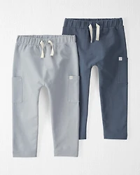 Toddler 2-Pack Organic Cotton Pants