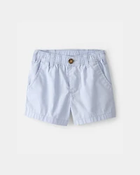 Toddler Boy Twill Shorts - Blue
