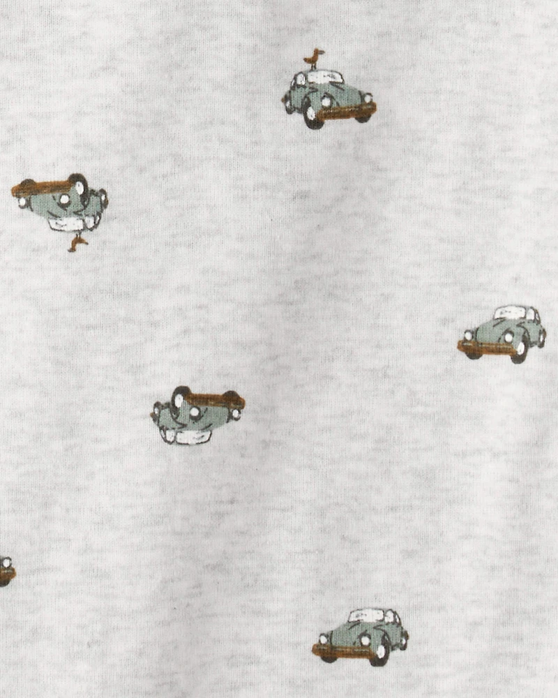 Baby -Piece Short-Sleeve Bodysuits & Pull-On Pants Set