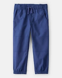 Toddler Boy  Cotton Everyday Pull-On Jogger - Navy
