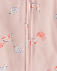 Baby Girl 2-Pack Flamingo PurelySoft™ 1-Piece Pajama - Pink