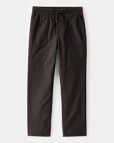 Boys Everyday Pull-On Pants - Dark Grey