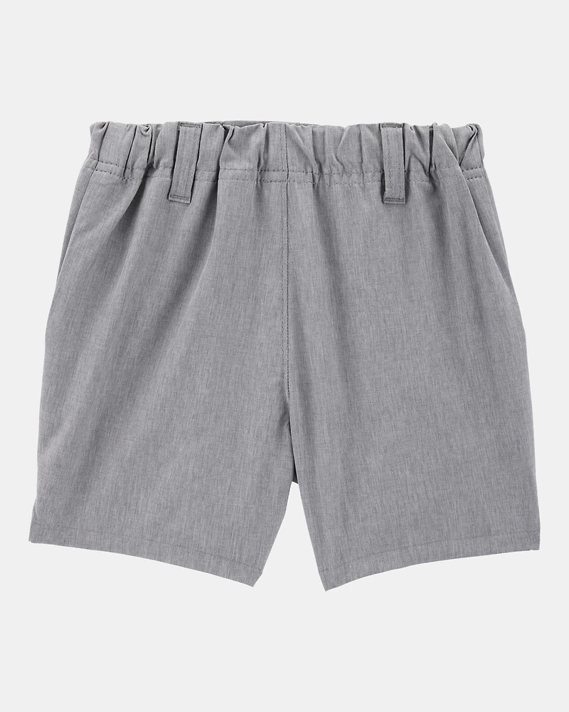 Toddler -Pack Active Pull-On Uniform Shorts