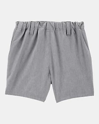 Toddler -Pack Active Pull-On Uniform Shorts