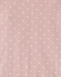 Baby Girl 7-Piece Short-Sleeve Bodysuits & Ruffle Pants Set - Purple/Cream